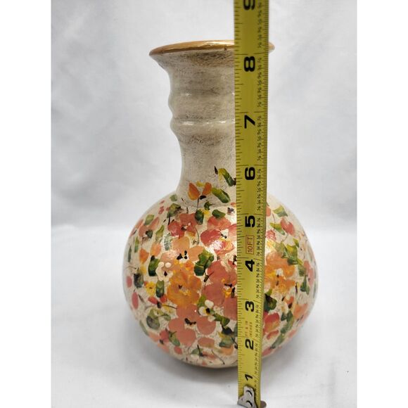 Arline Handmade and Hand-painted Pottery Vase - Picture 7 of 8
